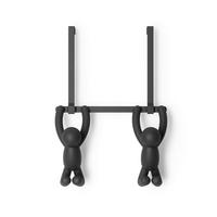 WIESZAK NA DRZWI 1004260-040 - czarny, Basics, tworzywo sztuczne/metal (11/30/22cm) - Umbra