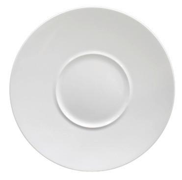 Gurmanski Tanjir 31cm Rosi - bela, Konvencionalno, keramika (31cm) - Gourmesto