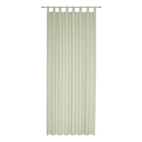 Zavjesa S Omčama Ida - zelena, Konvencionalno, tekstil (135/245cm) - Based