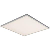 LED Mennyezeti Lámpa Cornelius - fehér, Modern, műanyag/fém (59,5/59,5/8cm) - Premium Living