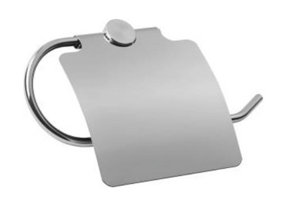 Toilettenpapierhalter in Chromfarben - Chromfarben, Metall (19,5/12/5cm) - Mömax