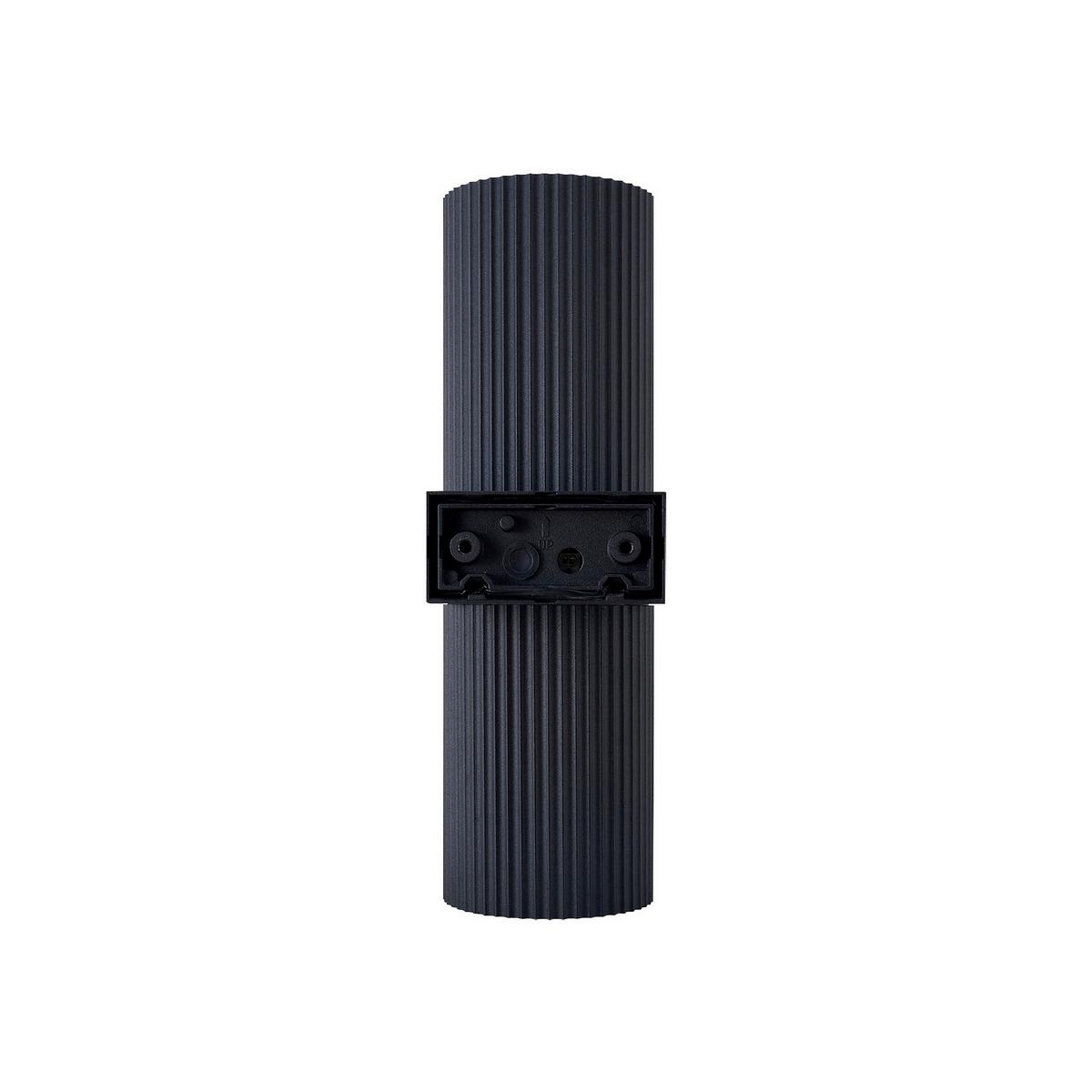 KINKIET ZEWNĘTRZNY 2618231003 KYKLOP RIPPLE MAXI - czarny, Design, metal (11/15,5/35,5cm) - Nordlux