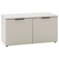 SIEDZISKO DO PRZEDPOKOJU INDO - czarny/kaszmir, Design, materiał drewnopochodny/tworzywo sztuczne (90/47/40cm) - Voleo