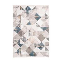 Vintage-teppich Akropolis - Blau/Grau, Design, Textil (120/180cm) - Kayoom