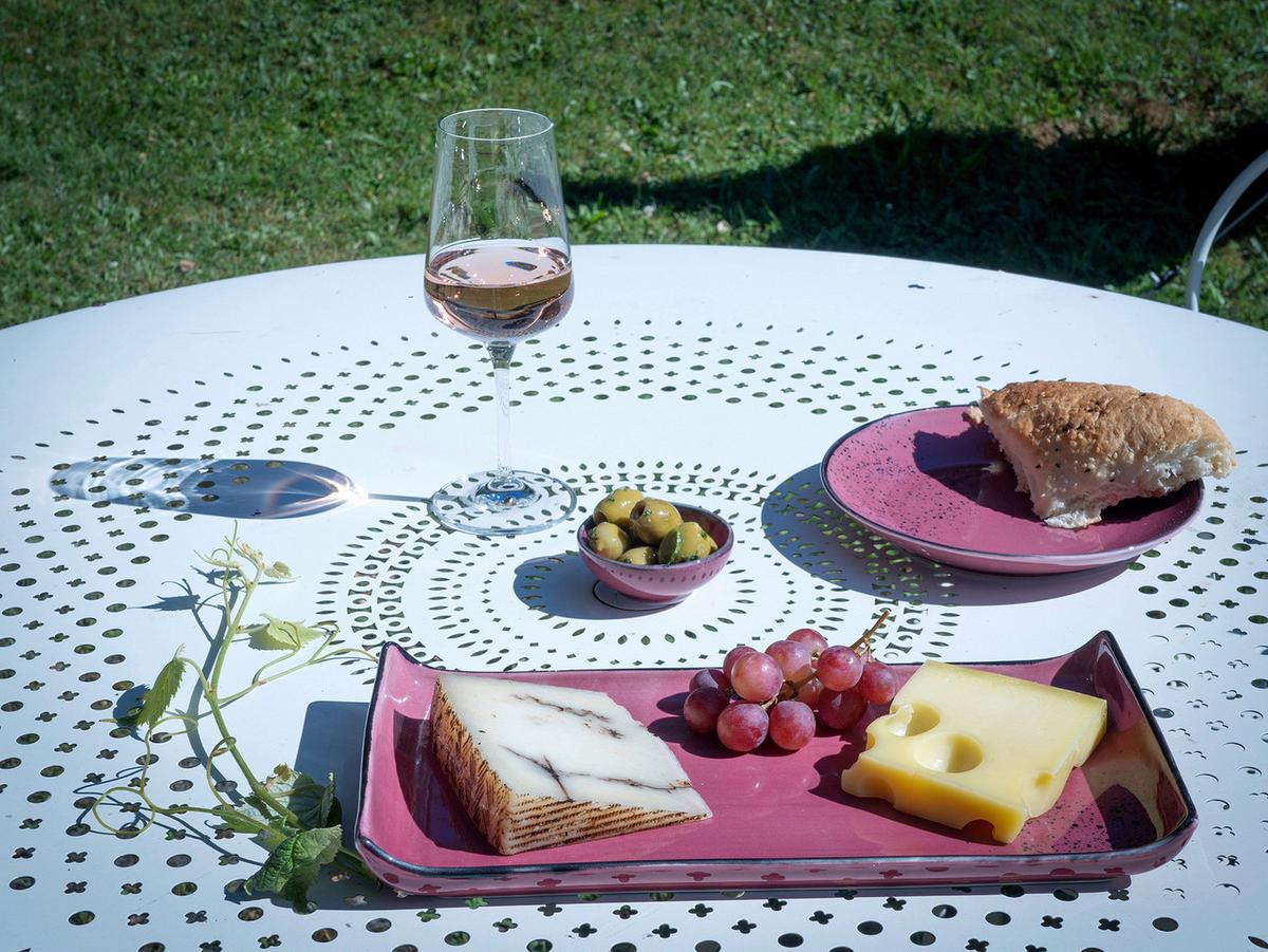 Set Pladnjev Za Serviranje Berry, 2-Delni - temno roza, Trend, keramika (16,5/33cm) - Creatable