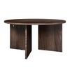 SOFFBORD CELINA - valnötsfärgad, Modern, trämaterial/trä (80/39cm) - Bessagi Home