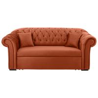 Zofa S Posteljno Funkcijo Cupido, Opečnato Rjava - opečnato rjava/črna, Design, tekstil/les (213/86/99cm) - MID.YOU