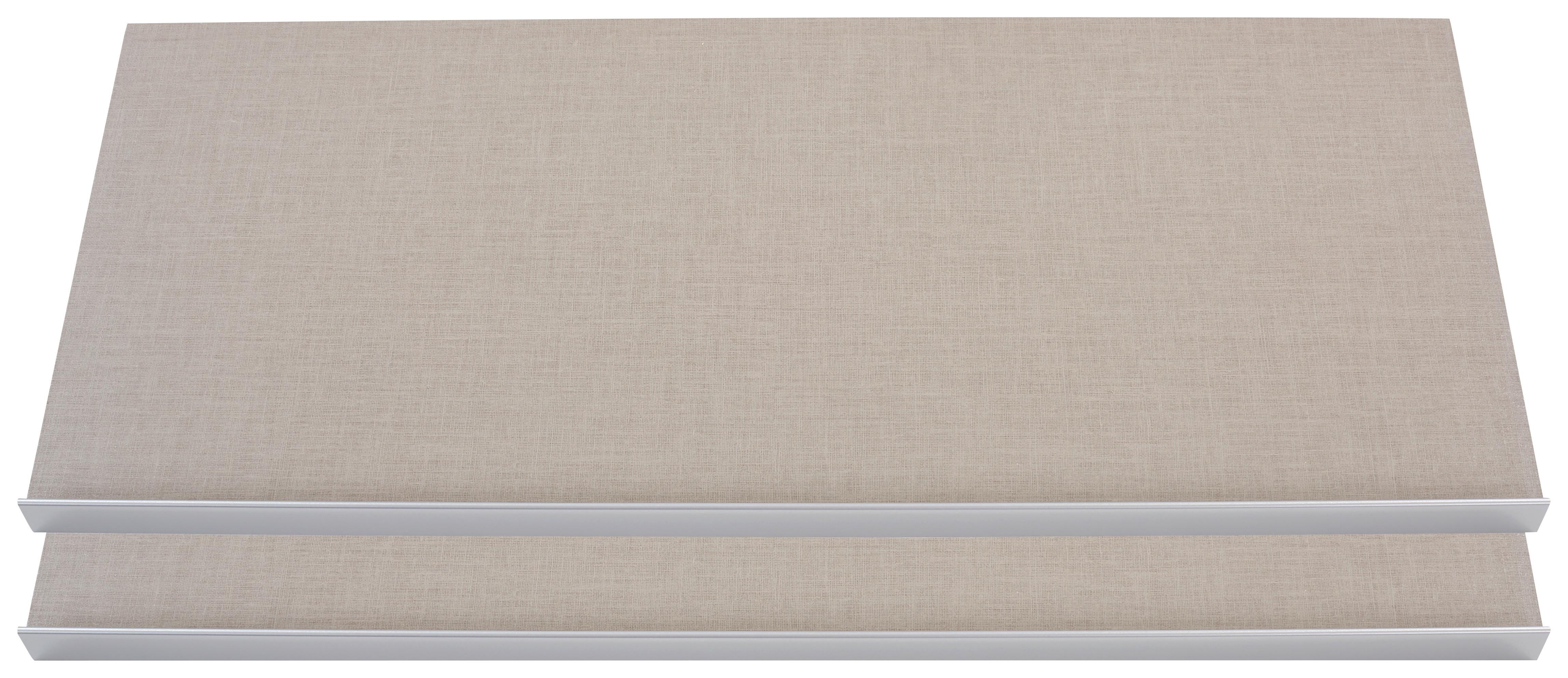 Polica Za Obuću Universal - siva, drvni materijal (88/16/37cm) - Modern Living