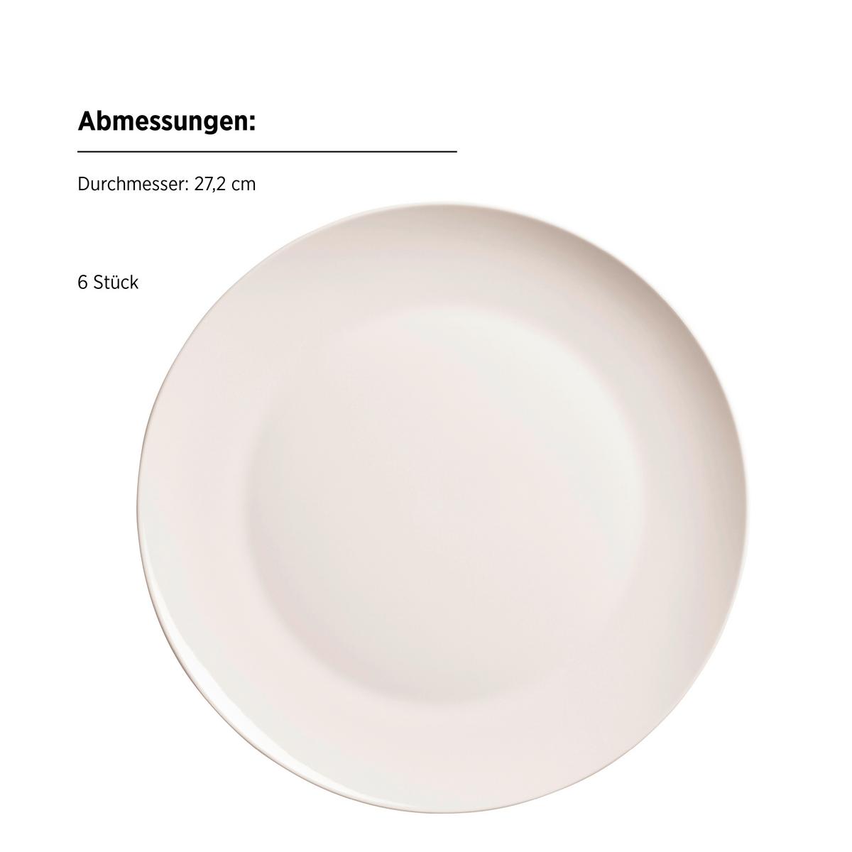 TAFELSERVICE BELMIRA - Weiss, Basics, Keramik - Mäser