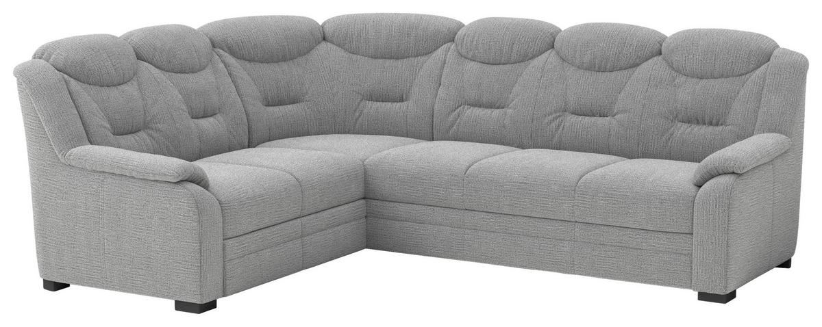 Sarokkanapé Marcus - világosszürke, Modern, textil (211/99/263cm)