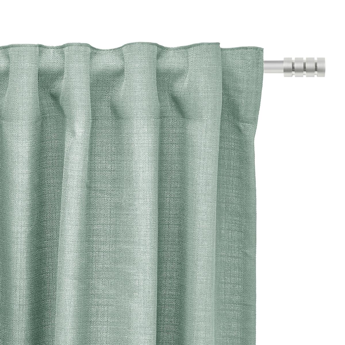 Fertigvorhang Leo Olivgrün Ca. 135x255cm - Olivgrün, Textil (135/255cm) - Premium Living