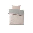 Bettwäsche Belinda Rosa/Grau 140x200cm - Hellgrau/Rosa, Textil (140/200cm) - Premium Living Bettwäsche Belinda Rosa/Grau 140x200cm - Hellgrau/Rosa, Textil (140/200cm) - Premium Living