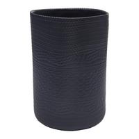 WAZON DANILA - czarny, Modern, ceramika (20/29cm) - Tognana