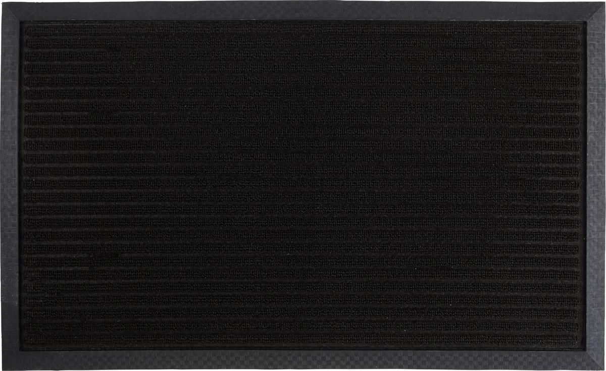 Fussmatte Ingo 2 in diversen Farben - Schwarz/Braun, Modern, Kunststoff (40/60cm) - Mömax