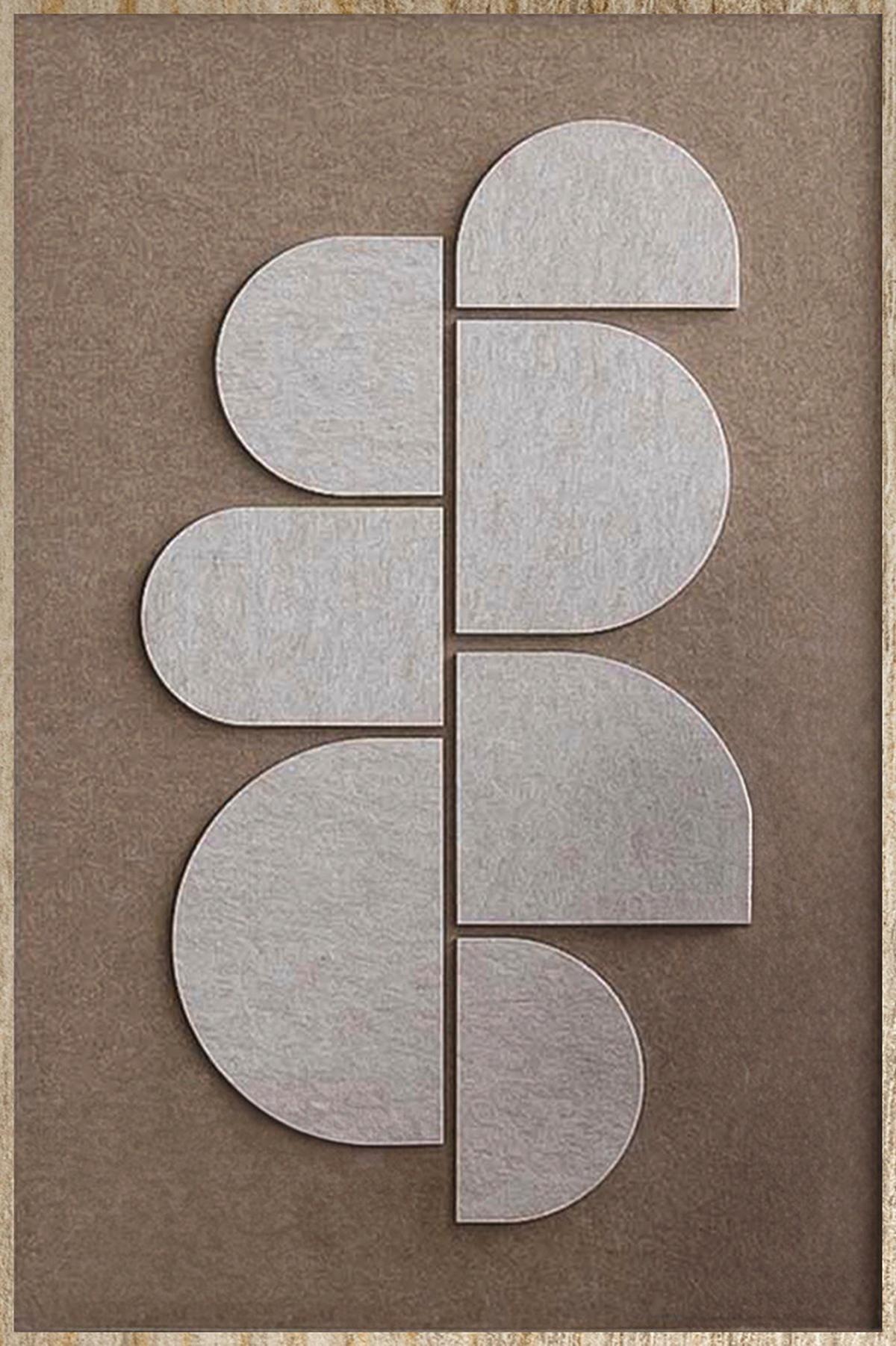 BILD FELTRO-2-D-80X120-AKVELT-BAKBL - Braun/Naturfarben, Basics, Holz/Kunststoff (80/120/10cm)