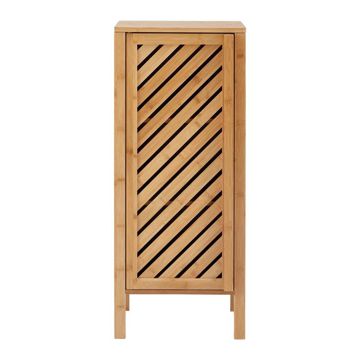 Regal Bonny Naturfarben Bambus - Naturfarben, MODERN, Naturmaterialien (35/85/36cm) - Bessagi Home