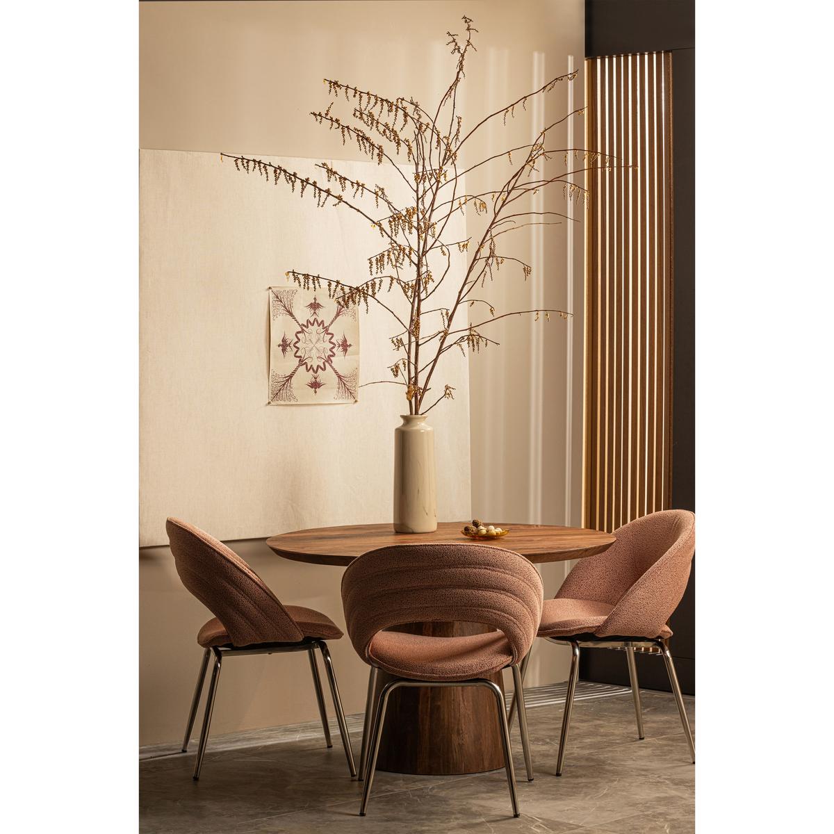 Esstisch Limit Holz - Walnussfarben, Design, Holz (130/130/76cm) - Livetastic