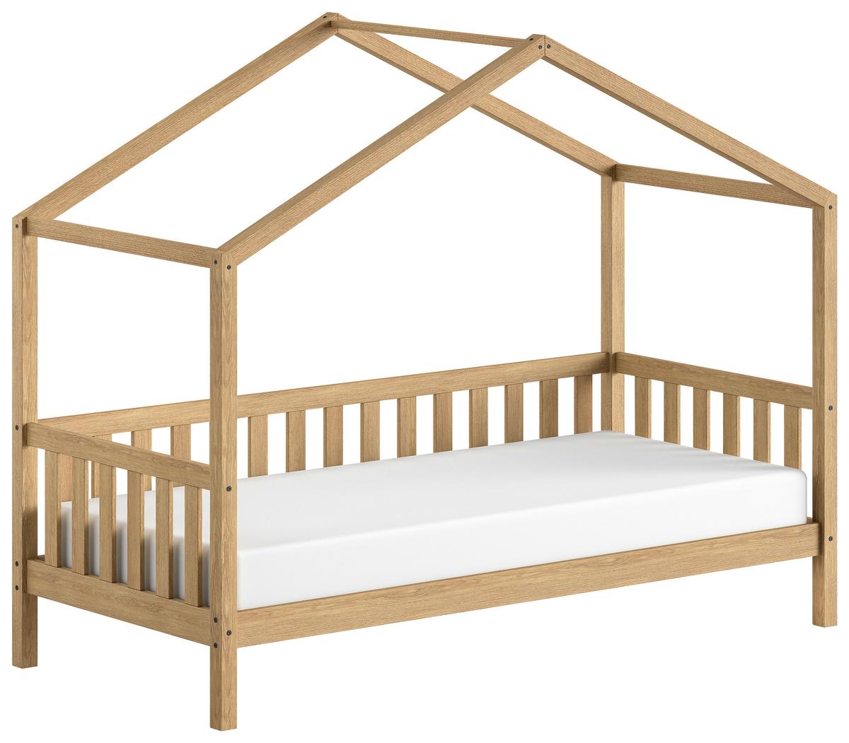 Hausbett Dallas Eiche - Naturfarben, MODERN, Holz (90/200cm) - Vipack