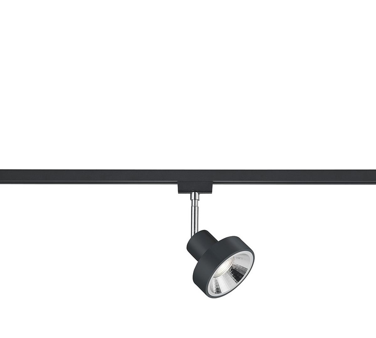 Schienensystem-Strahler Leon Duoline Schwarz max. 40 Watt - Basics (11/18cm) - Trio Leuchten