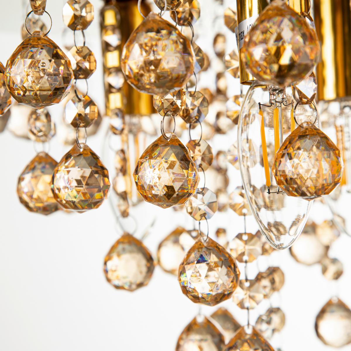 DECKENLEUCHTE 63040345X LONDON - Klar/Chromfarben, Basics, Kunststoff/Metall (38/26cm) - Globo