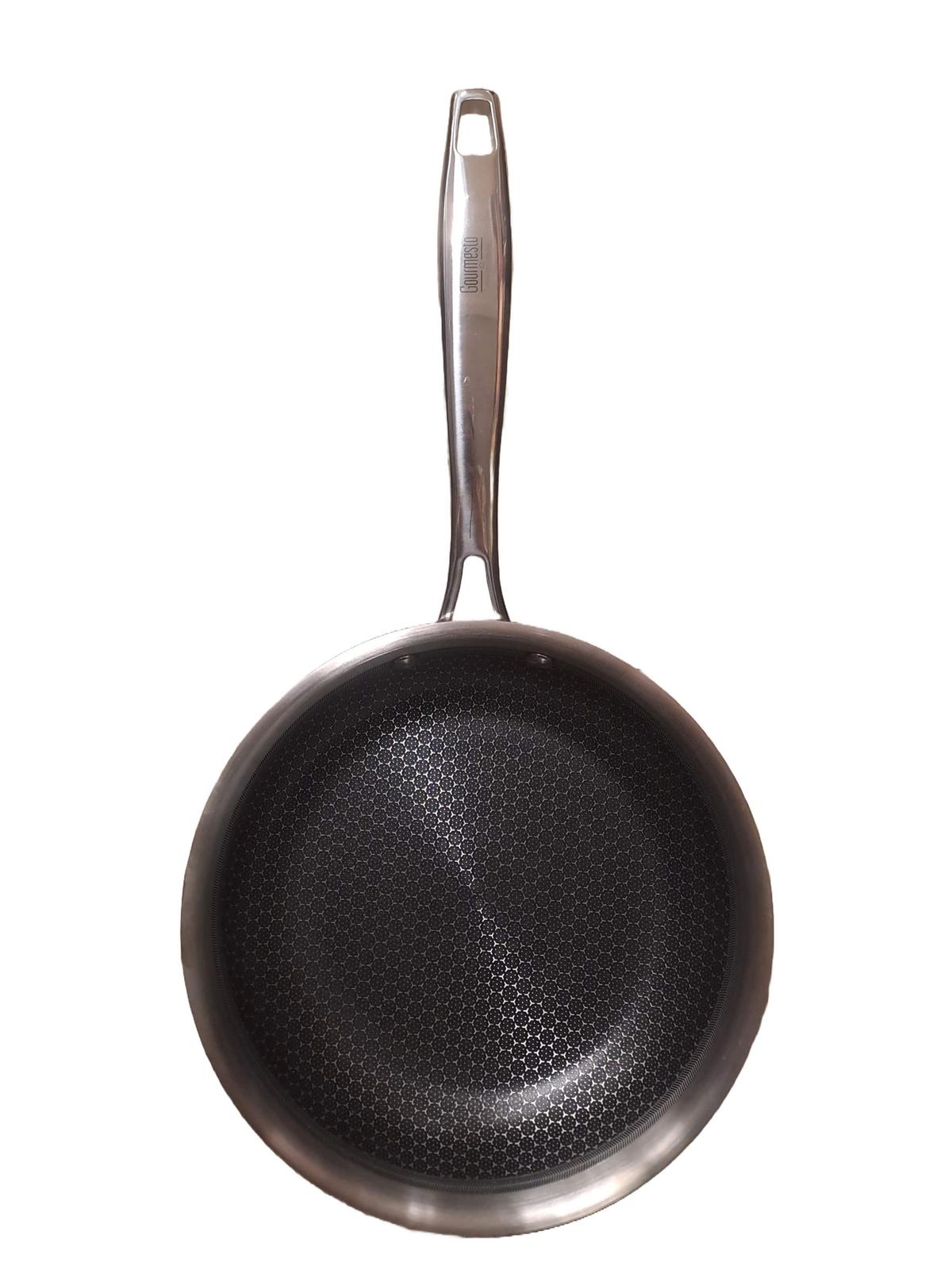Bratpfanne Silver Line Edelstahlfarben - Edelstahlfarben, Modern, Metall (20/4cm) - Gourmesto