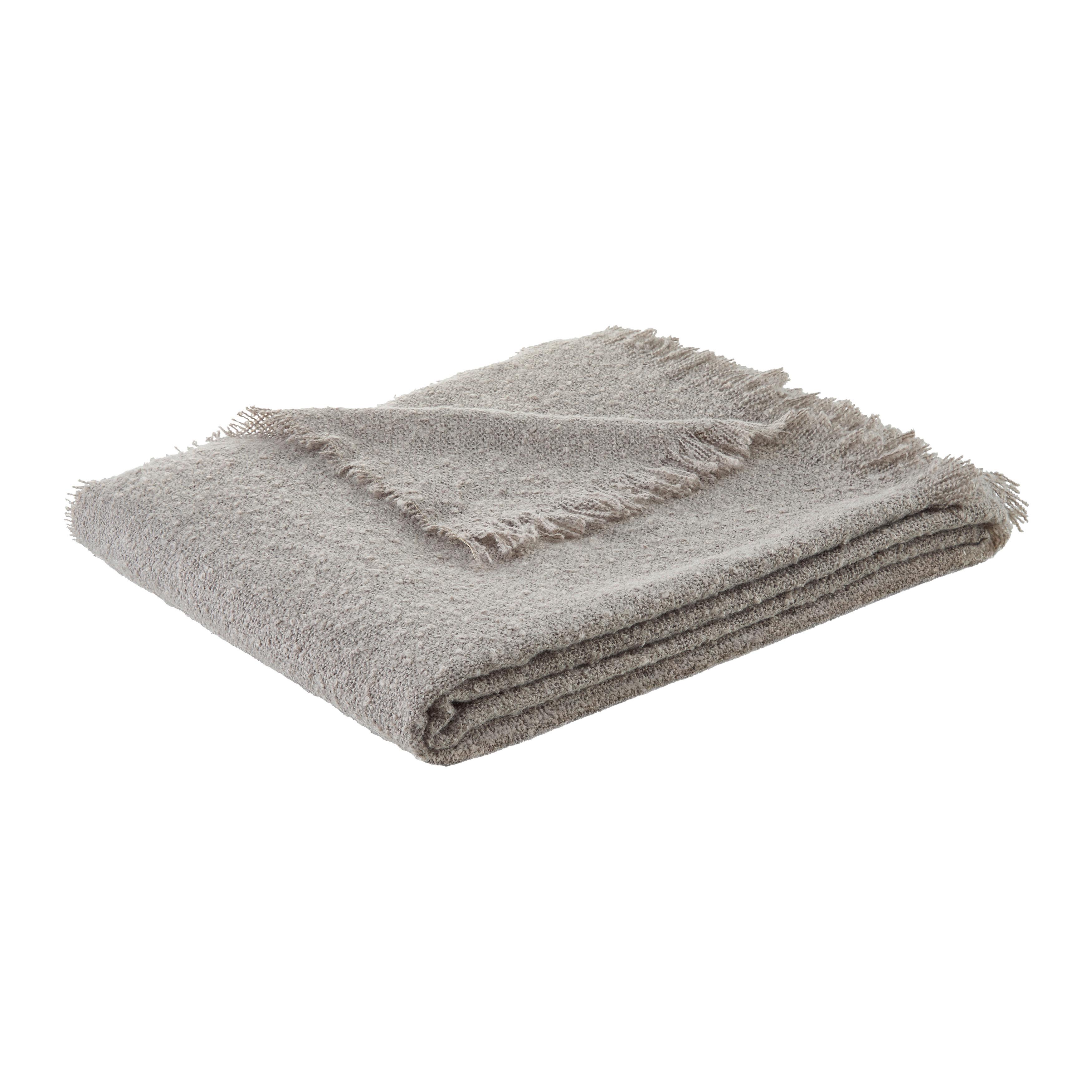 Pătură pufoasă Birte, cca. 130x170cm - maro, textil (130/170cm) - Mömax