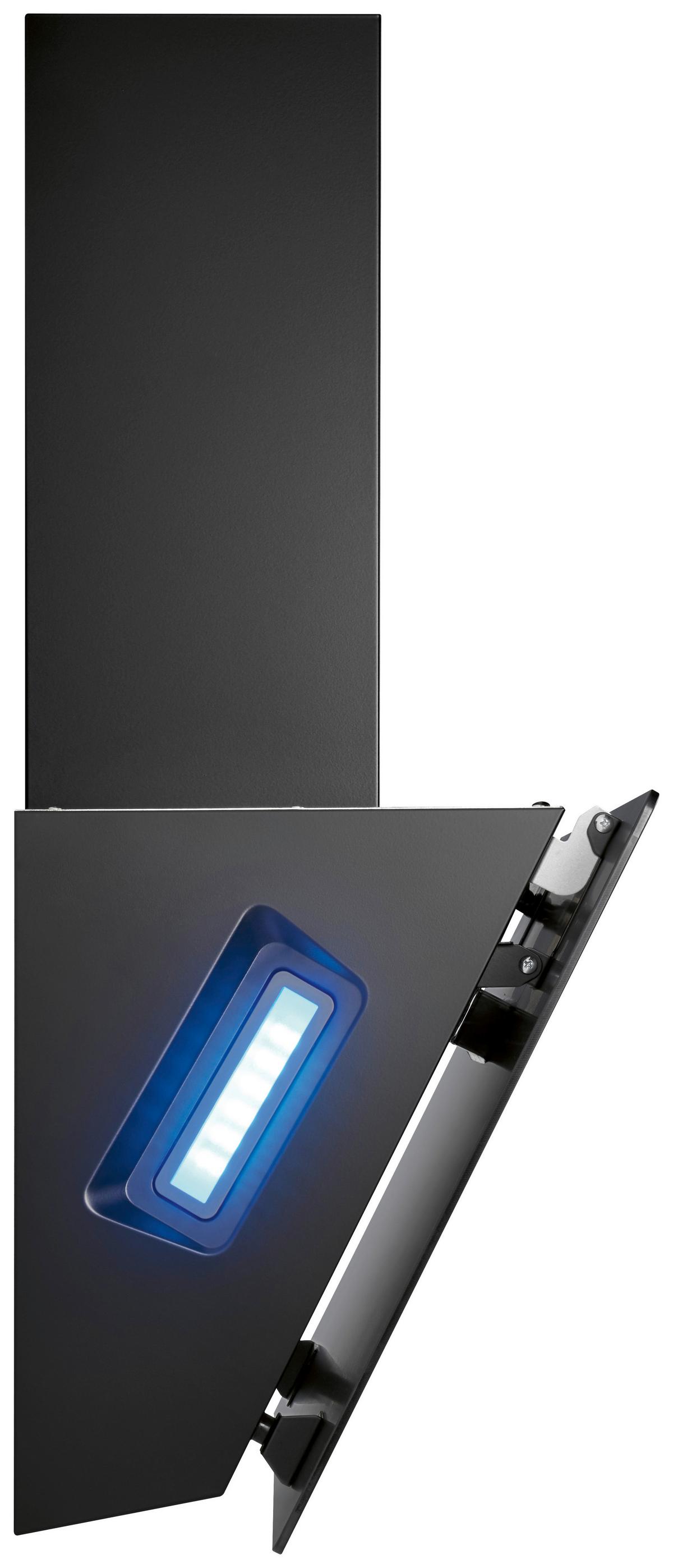 OKAP KUCHENNY DU 7611 G - czarny, Basics, metal/szkło (60/111,6/29,6cm) - Bomann