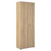 Mehrzweckschrank Gallo Sonoma Eiche ca. 70x189x34cm - Schwarz/Sonoma Eiche, Basics, Holzwerkstoff/Kunststoff (70/189/34cm) - MID.YOU