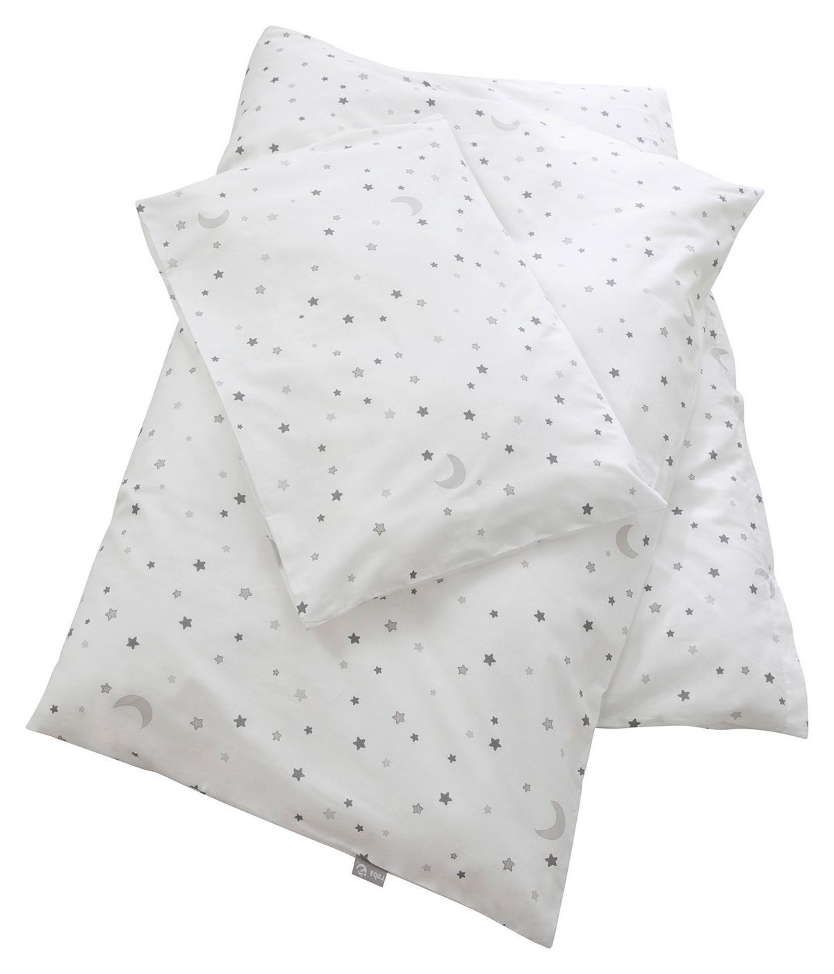 Gitterbettset Magicstar Weiß ca. 70x140cm, 5-teilig - Holzwerkstoff/Textil (70/140cm) - Roba