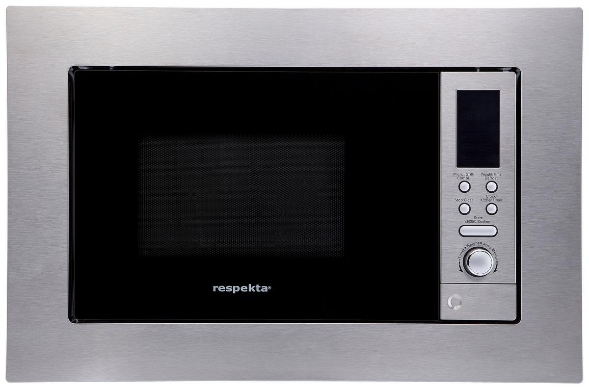 Küchenblock mit Geräten ca. 370 cm Weiß/Eichenfarbe - Eichefarben/Weiß, MODERN, Holzwerkstoff (370cm) - Respekta