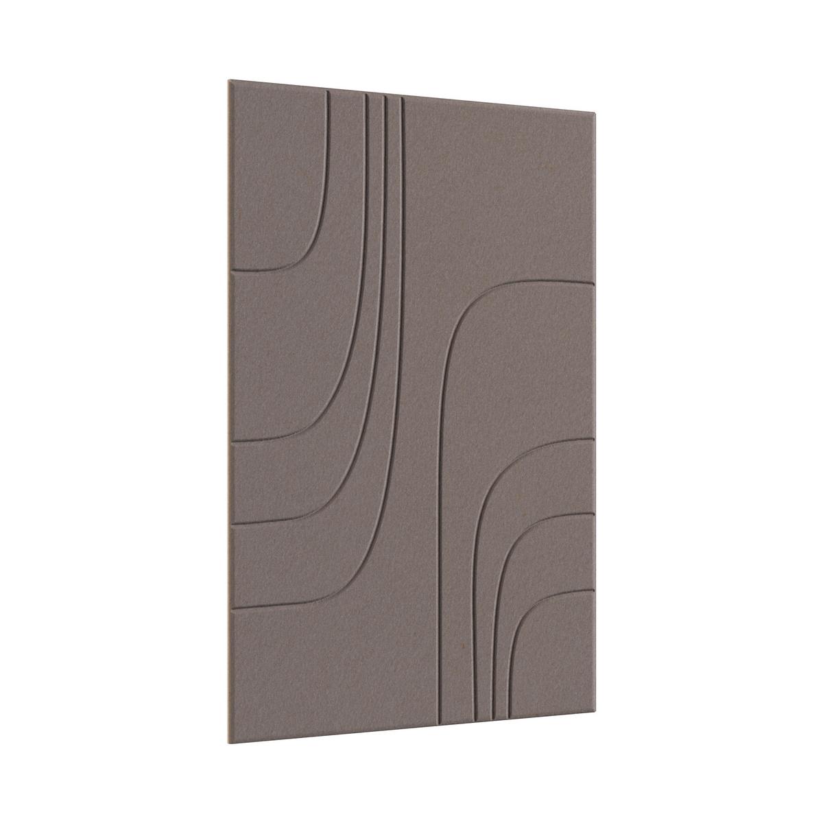 Akustični Panel Milla - mocha rjava, tekstil (60/90cm) - Mömax