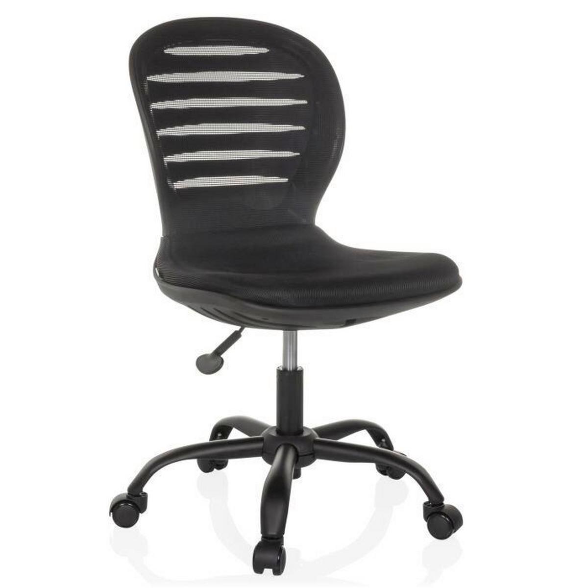 Pisarniški Stol Captivo Mid, Črna - črna, Moderno, umetna masa/tekstil (53/84 - 93/58cm) - MID.YOU