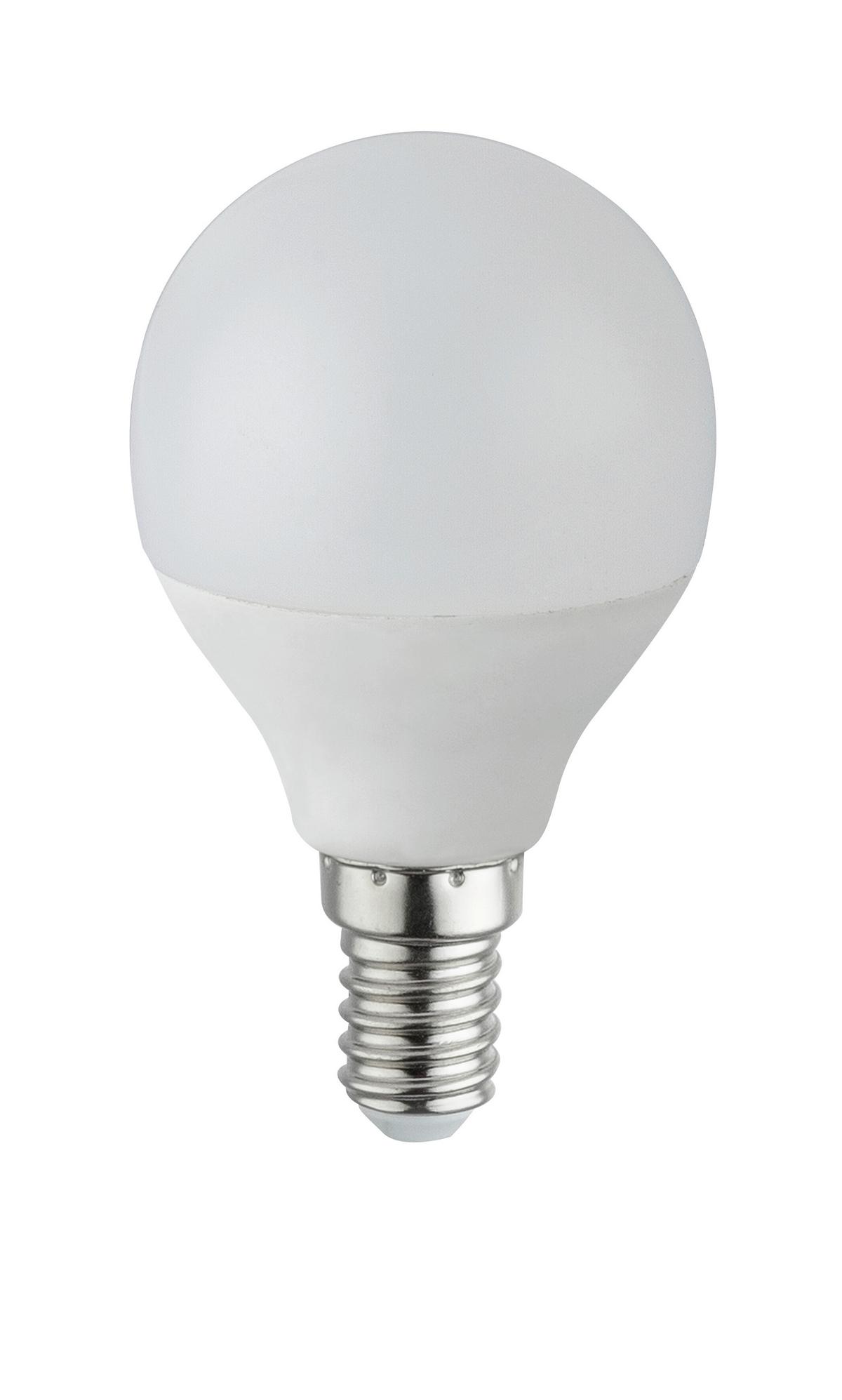 Bec LED 10641CK - opal, plastic (4,5/7,9cm)