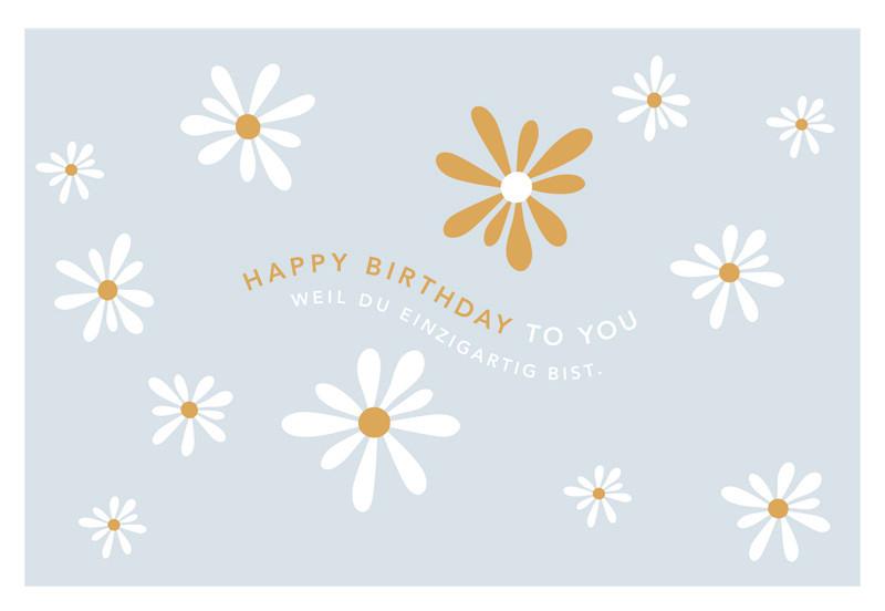 Klappkarte Kupfergold Multicolor - Basics, Papier (18/13cm)