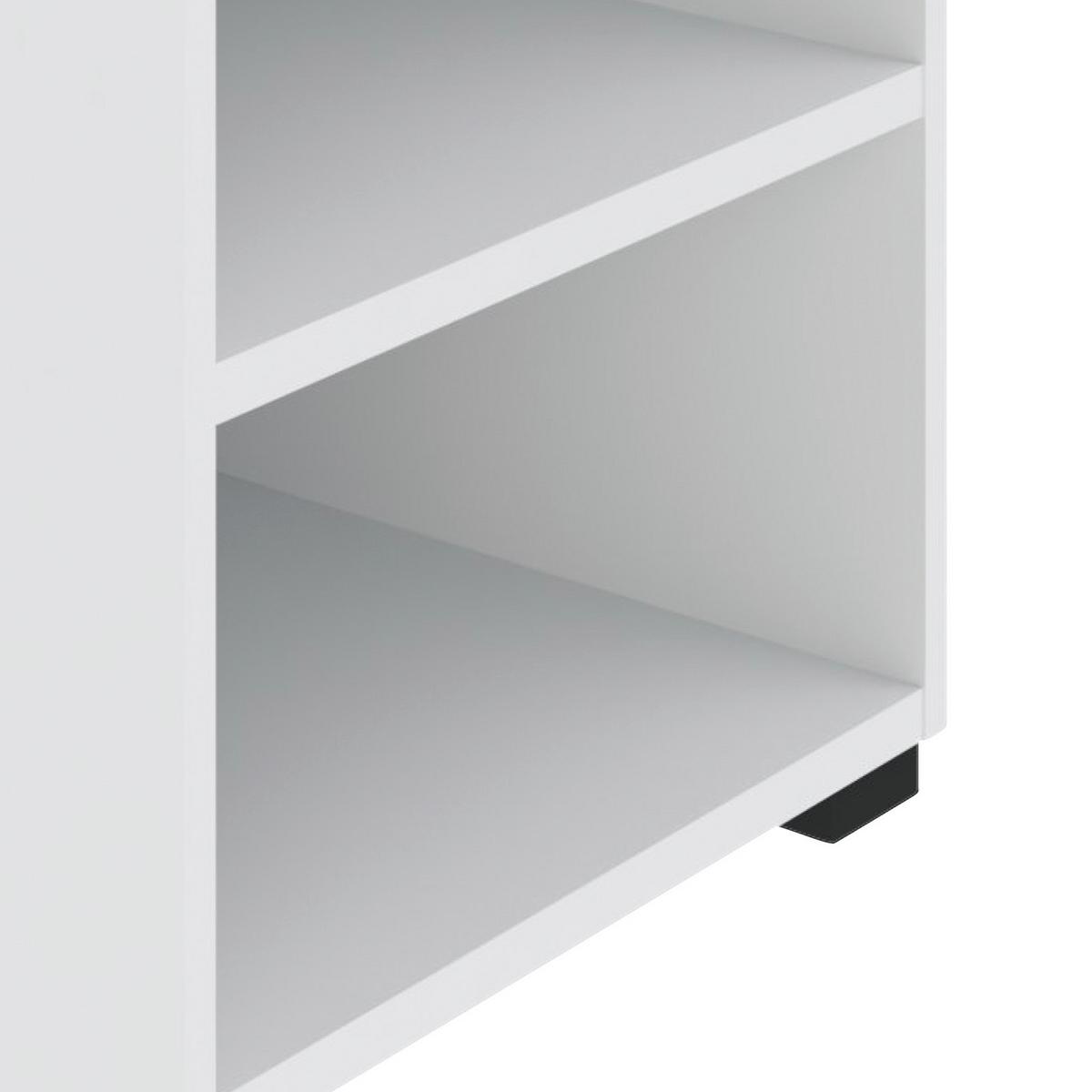 Etajeră UNIT-ELEMENTS MAXI - alb, Modern, material pe bază de lemn (45,6/89,6/40cm) - Ondega