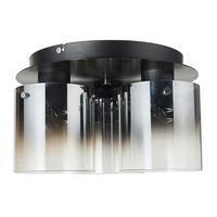 LAMPA SUFITOWA ALESUND - czarny, Design, metal/szkło (35/21,5cm) - Dieter Knoll