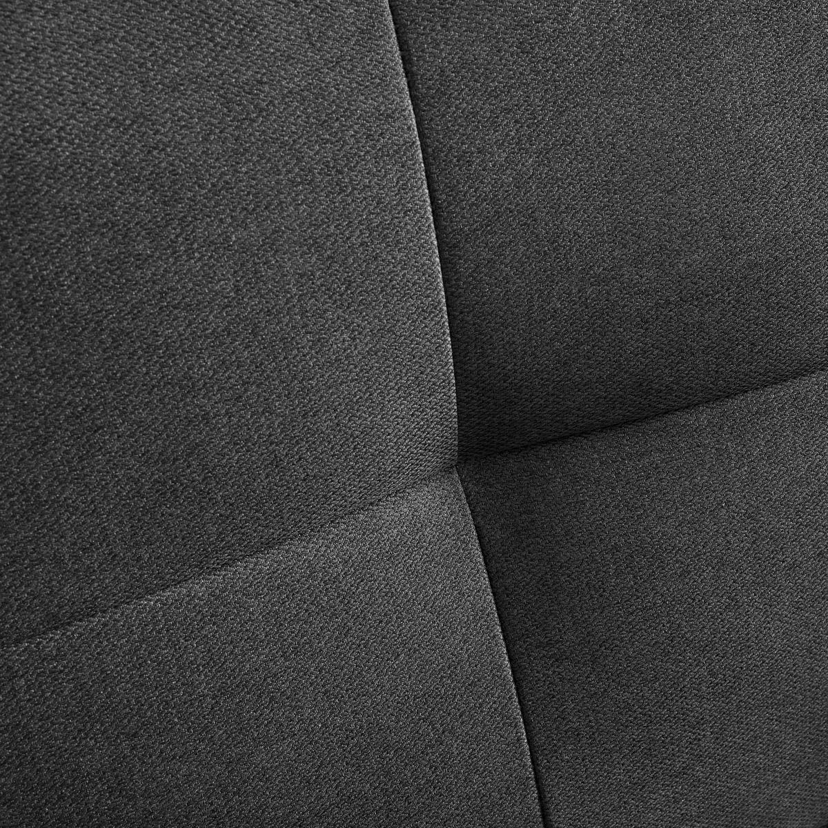 Fekvőfotel Malic - sötétszürke, Modern, textil/fém (80/84/90cm) - Bessagi Home
