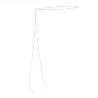 STOJAK DO BALDACHIMU 100393 - biały, Basics, metal (36/70cm) - Babybay