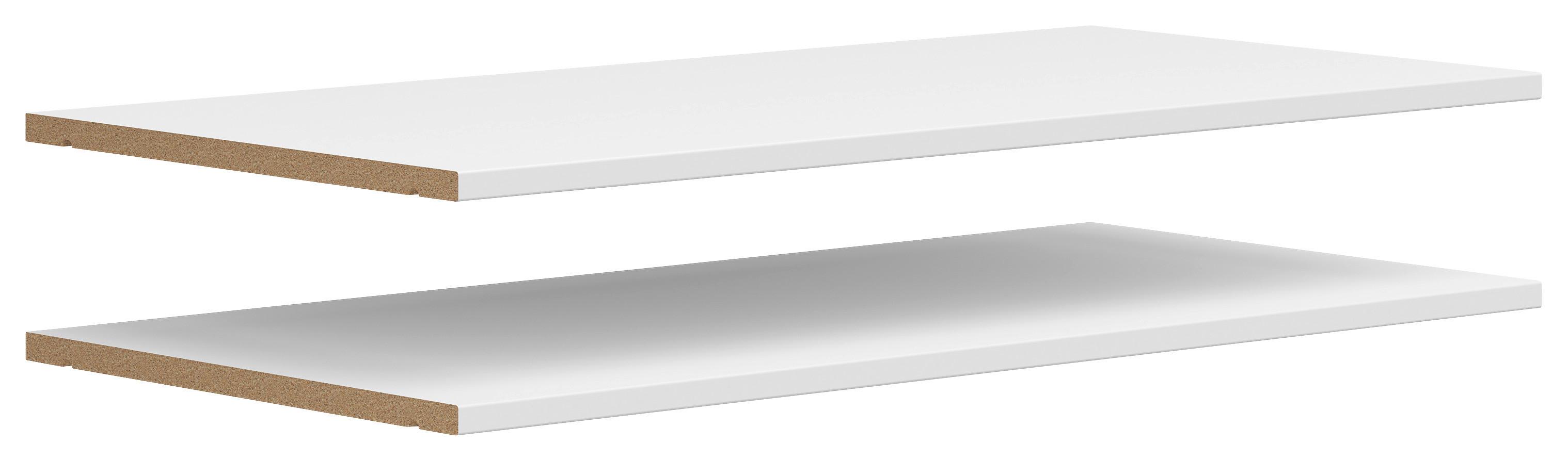 Einlegeboden Multistauraum Weiß - Weiß, MODERN, Holzwerkstoff (77/1,5/36cm) - Mömax