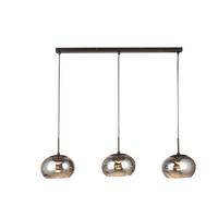 LAMPA WISZĄCA LED MILA *SBN* - czarny, Design, metal/szkło (103/23/150cm) - Novel