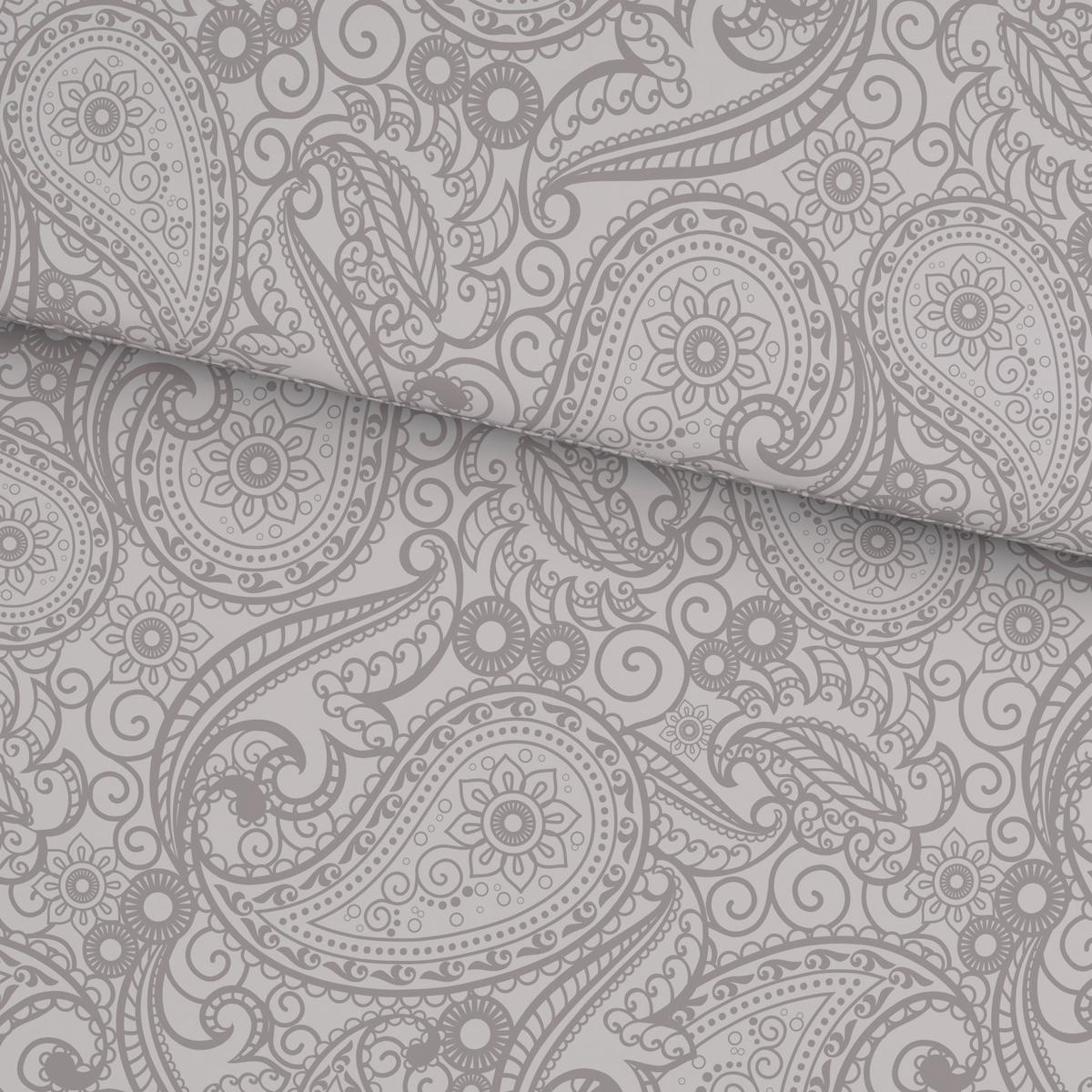 Lenjerie de pat Paisley cca. 200x220/2x50x70 cm - roz antic, textil (200/220cm) - Mömax