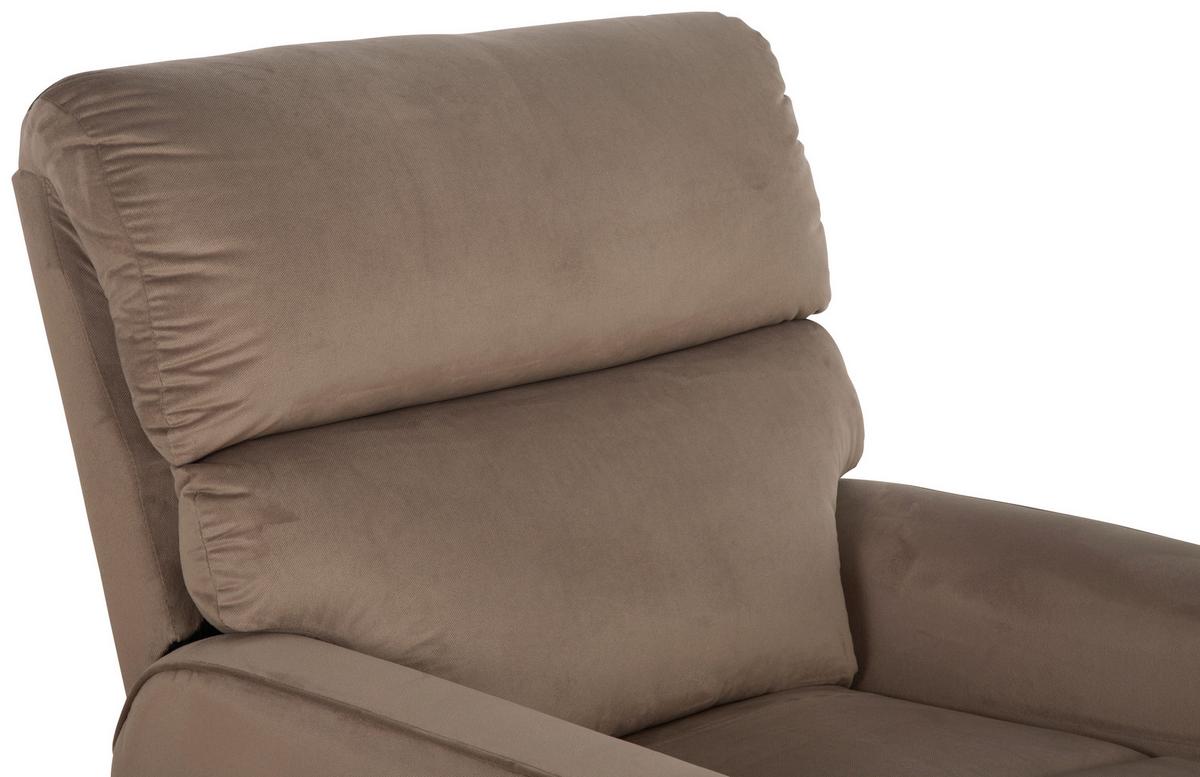 Počivalnik Mavrik, Rjavosiva, Relax Funkcija - rjavosiva/črna, Moderno, kovina/tekstil (87.5/103.5/99cm) - P & B