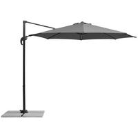 Ampelschirm Rhodos ca. 352x244 x300 cm Anthrazit - Anthrazit, Basics, Textil/Metall (352/244/300cm) - Schneider