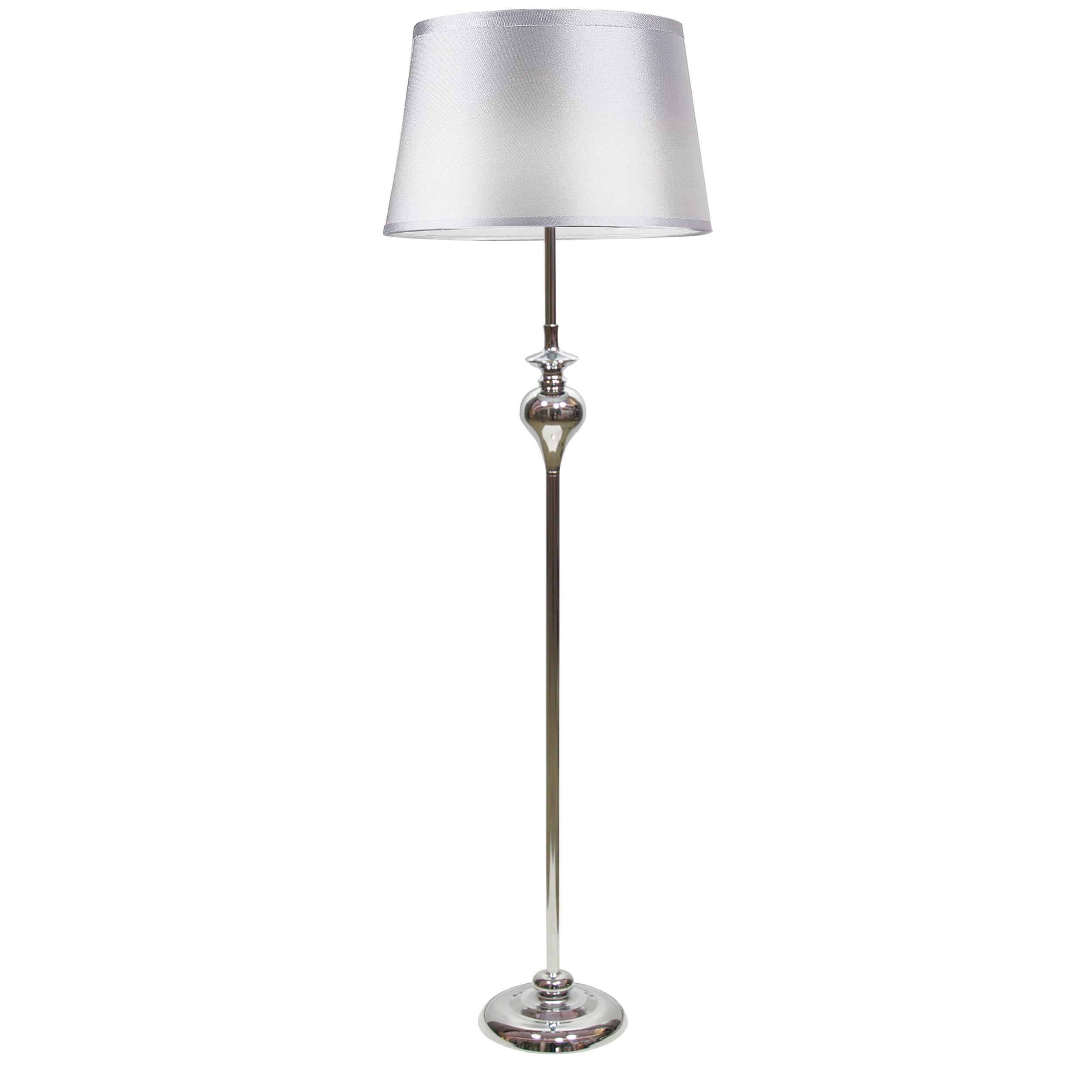 Svjetiljka Podna 51-03683 - boje kroma, Konvencionalno, metal/tekstil (35/35/135cm)