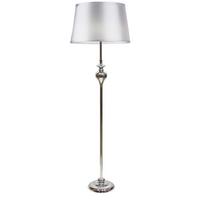 Svjetiljka Podna 51-03683 - boje kroma, Konvencionalno, metal/tekstil (35/35/135cm)