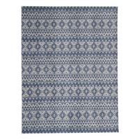 Flachwebeteppich Sunny 210 Hellblau 80 X 150 - Hellblau, Basics, Textil (80/150cm) - Kayoom