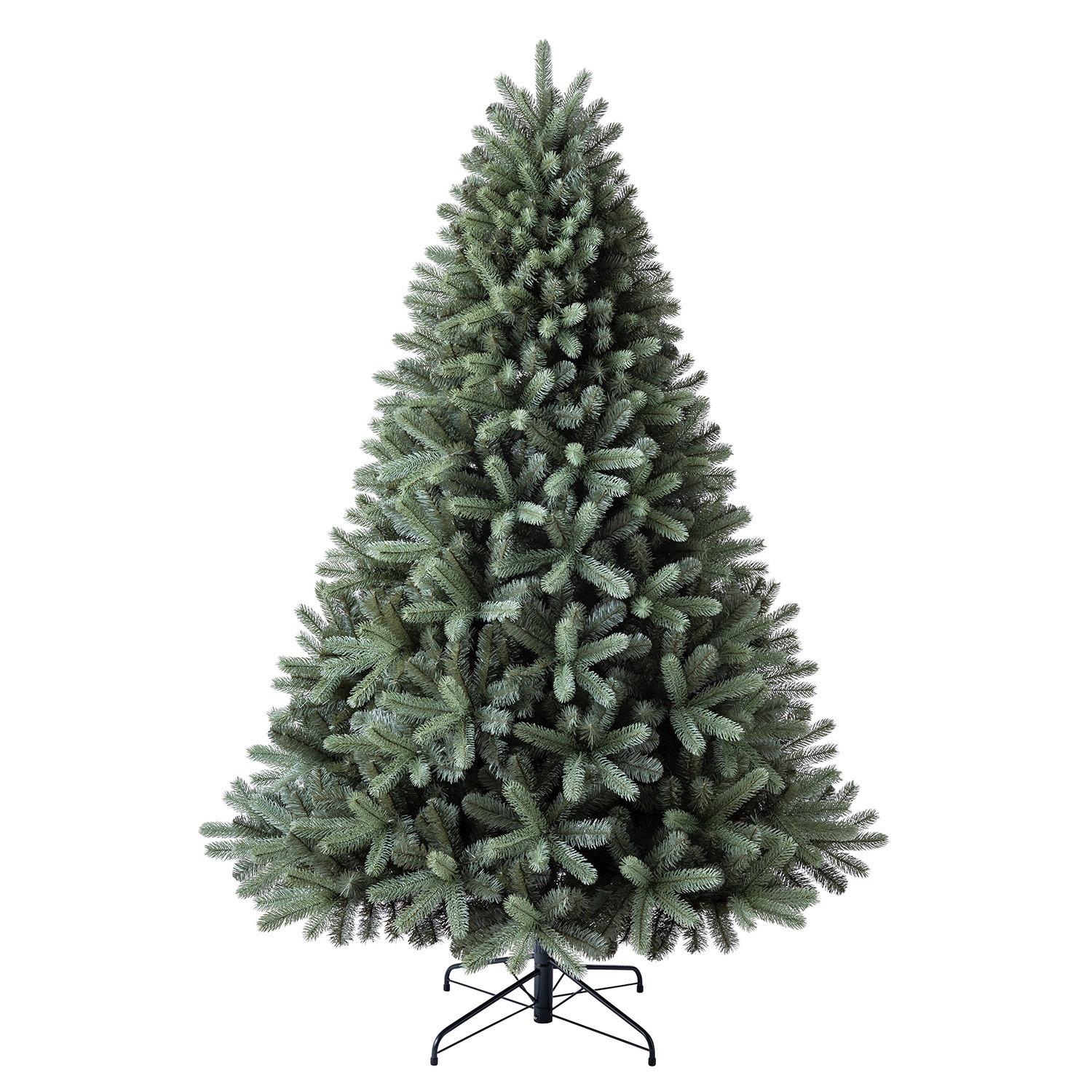 Weihnachtsbaum Evergreen Vermont Waldgrün H: ca. 210cm - Waldgrün, Basics, Kunststoff (150/210cm)