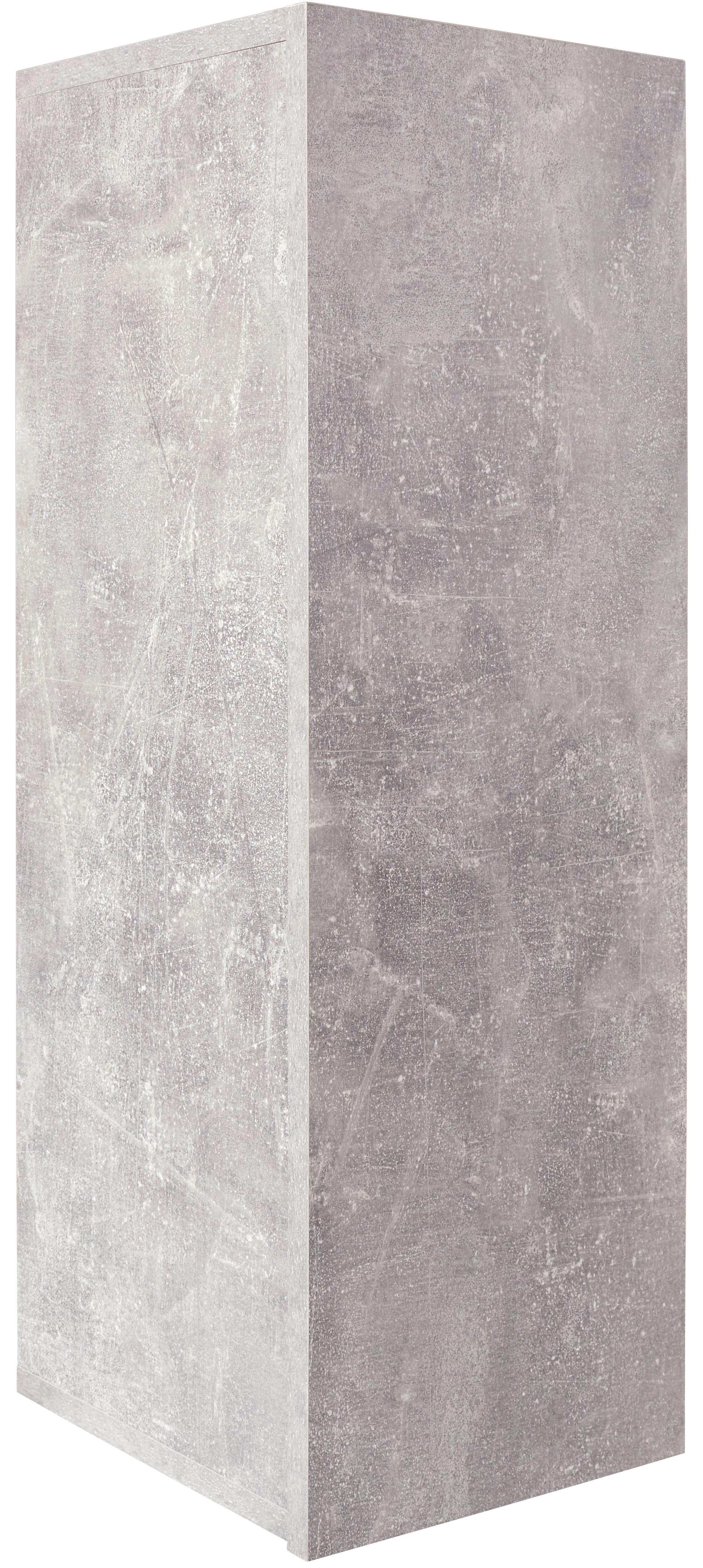 Viseča Omara Halma, Siva - siva, Moderno, leseni material (26,5/75/28cm) - Mömax