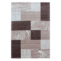 Flachwebeteppich Parma Braun ca. 240x340cm - Braun, Design, Textil (240/340cm) - Novel
