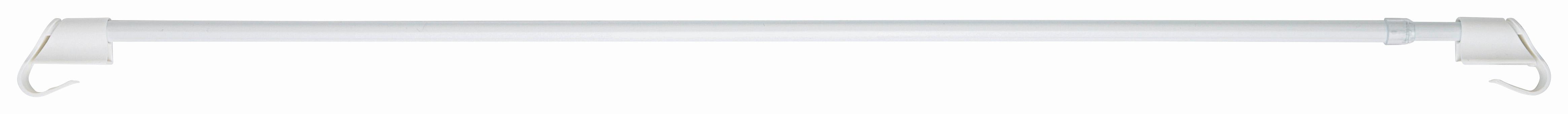 Klemmstange Connect Weiss, ca. 85-135cm - Weiss, Kunststoff/Metall (85-135cm) - Modern Living